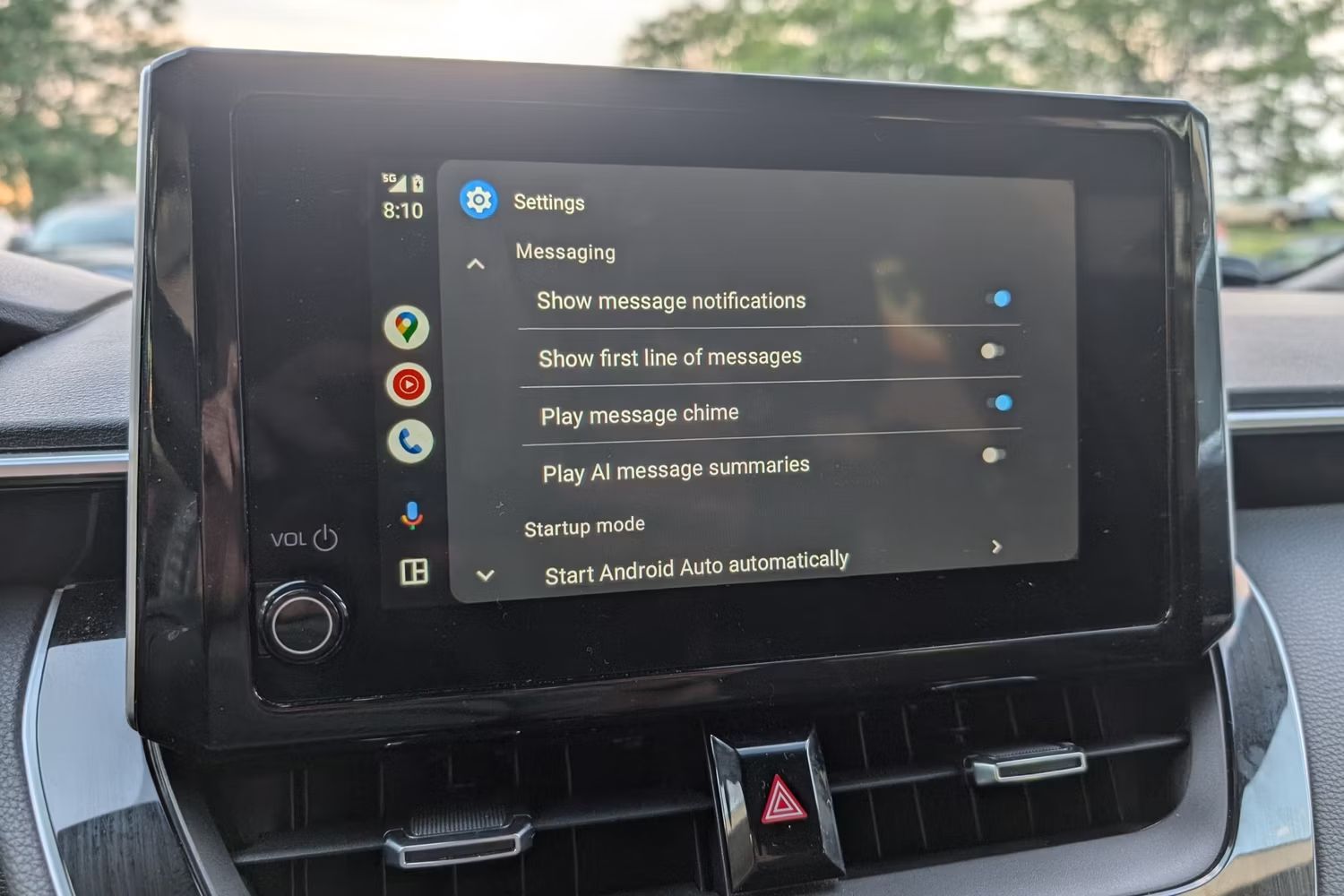 Android |  Stáhnout Android Auto 10 |  Nastavení automatických zpráv pro Android